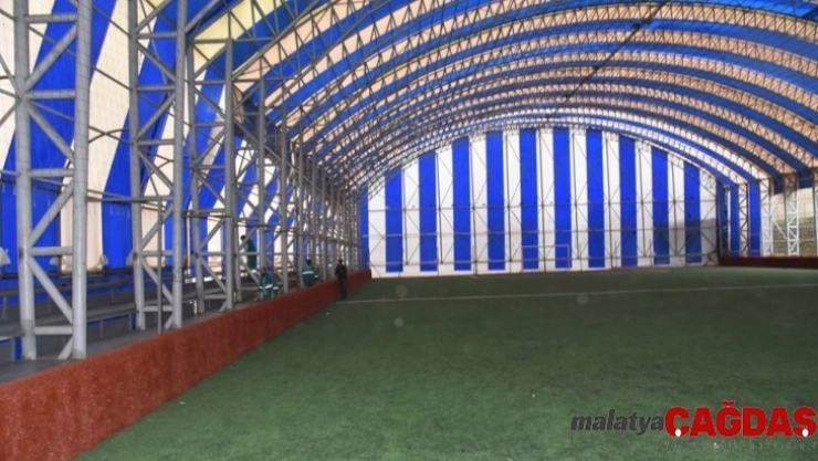 Kuruçeşme Spor Tesislerinde hummalı çalışma