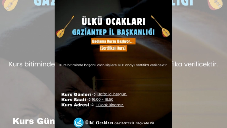 Kutadgu Bilig Programı Kapsamında Bağlama Eğitimi
