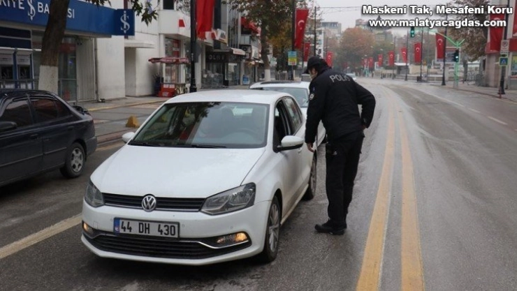 80 kişiye sokağa çıkma cezası