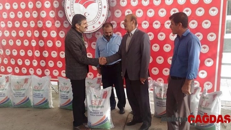 Çiftçilere yüzde 50 hibe destekli yonca tohumu