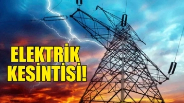 Malatya'da Hangi Mahallelerde Elektrikler Kesilecek?