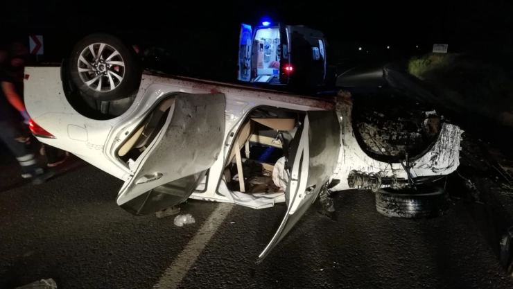 Malatya'da otomobil takla attı: 3 yaralı