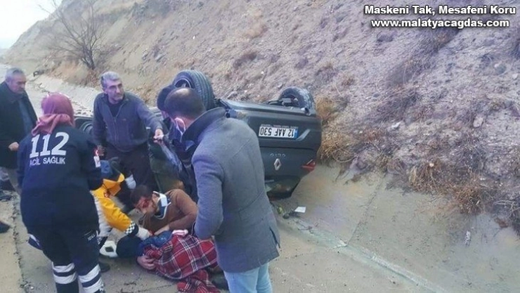 Trafik kazası: 3 yaralı