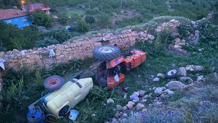 Malatya'da traktör kazası: 1 yaralı