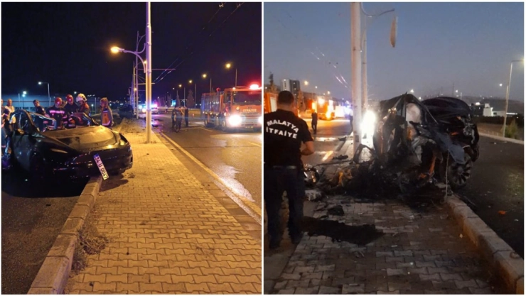 Malatya-Elazığ Yolunda Feci Kaza: 2 Kişi Hayatını Kaybetti