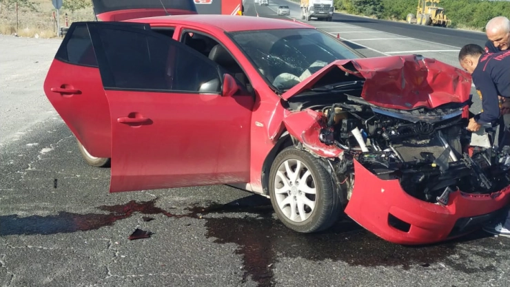 Malatya-Gölbaşı Yolunda Feci Trafik Kazası!