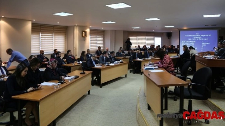 Maltepe'de 2020'nin ilk meclis toplantısı yapıldı