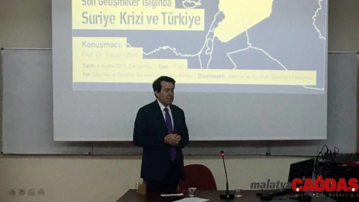 Maltepe Üniversitesinde 'Son Gelişmeler Işığında Suriye Krizi ve Türkiye' konferansı