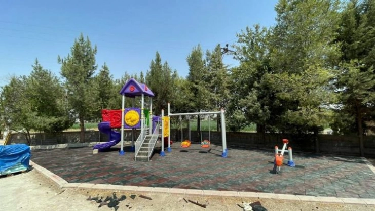 Mardin'de 100 çocuk oyun grubunun 24'ü tamamlandı