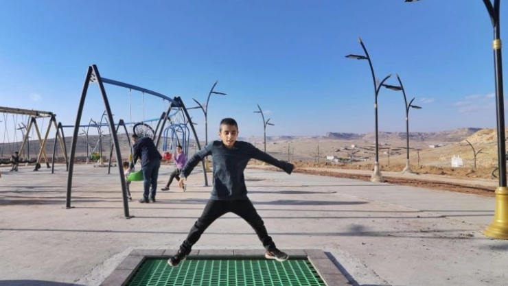 Mardin'de şehit adına şehrin en büyük parkı yapıldı