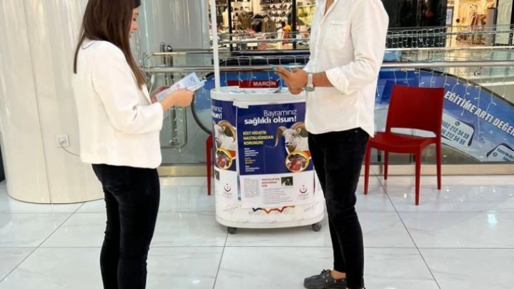 Mardin'de vatandaşlara viral hepatitler bilgilendirmesi