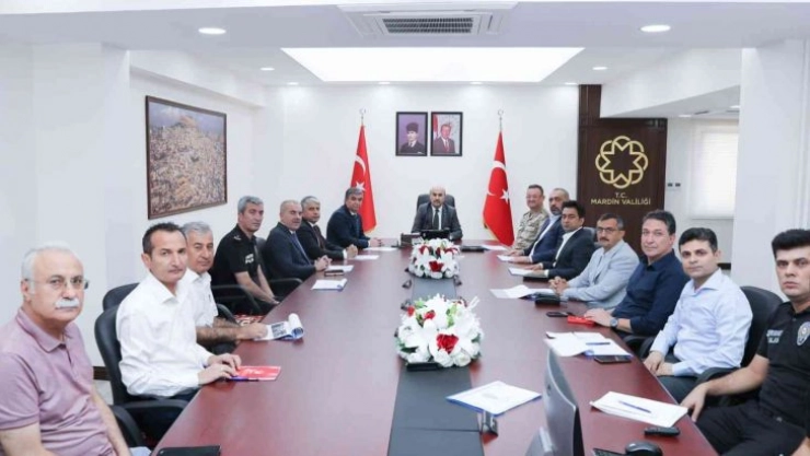 Mardin İl Spor Güvenlik Kurulu toplantısı yapıldı
