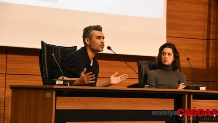 Melis Birkan ve Caner Cindoruk OMÜ'de