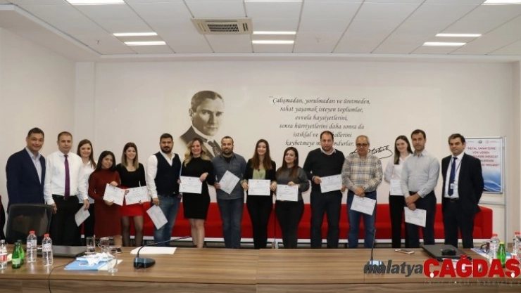 Metal sanayisine yön veren firmalar sertifikalarını aldı