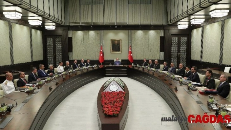 MGK toplantısı sona erdi