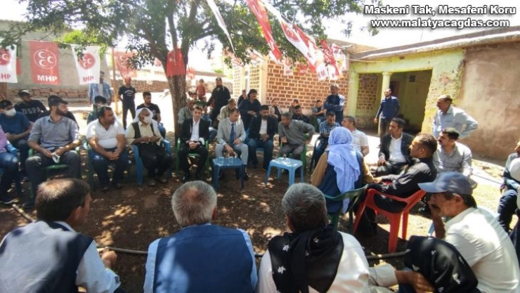 MHP'den 'Gönül köprüsü' desteği devam ediyor