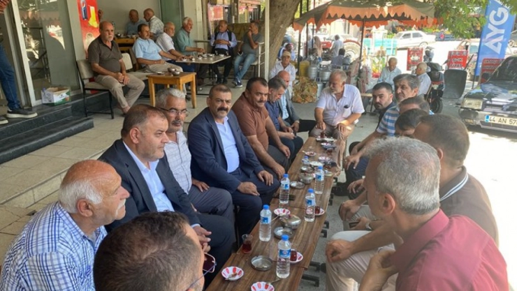 MHP Malatya Teşkilatından Battalgazi'de Esnaf ve Vatandaş Ziyareti