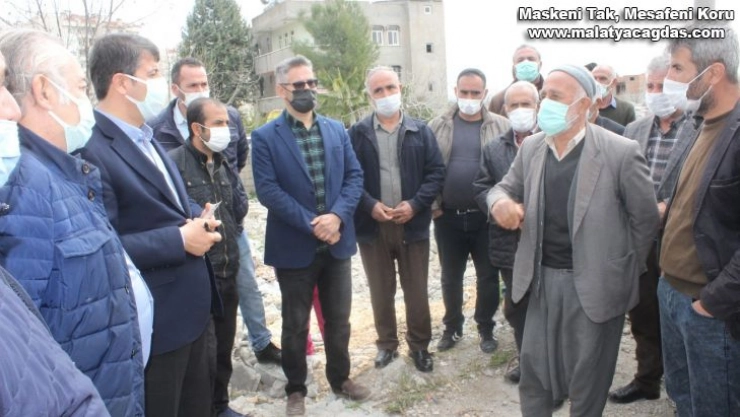 Milletvekili Tutdere, kentsel dönüşüm alanında incelemelerde bulundu