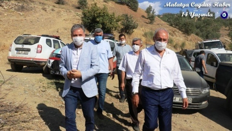 Milletvekilleri deprem bölgesinde incelemelerde bulundu