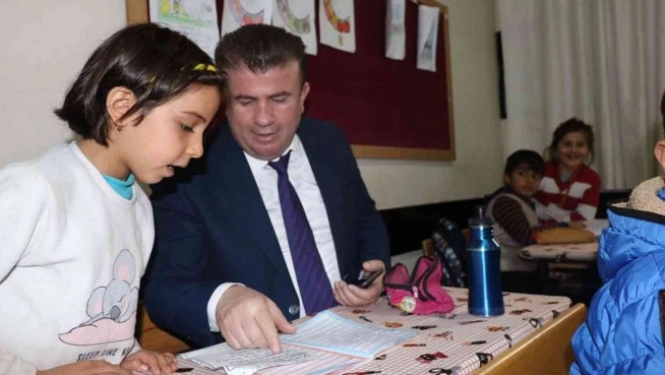 Milli Eğitim Müdürü Aşçı Kahta'da incelemelerde bulundu