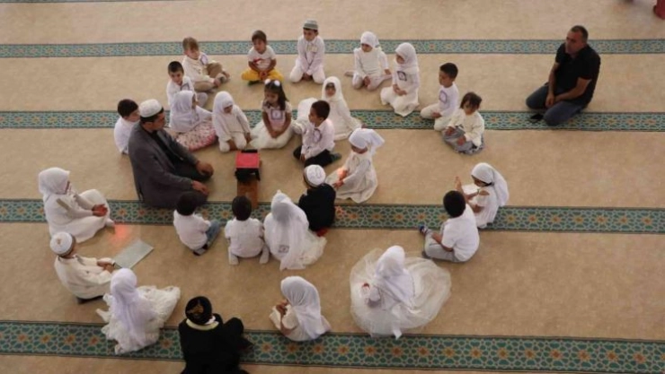 Minik öğrenciler için 'Bed-i Besmele' töreni yapıldı