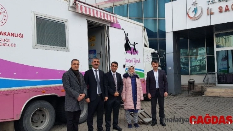 Mobil kanser tarama aracı Bingöl'de