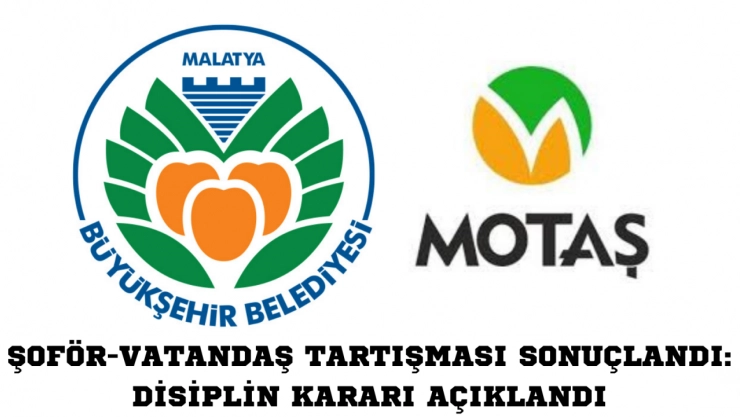 MOTAŞ Şoförü Vatandaşa Müdahale Etti: İş Akdi Feshedildi