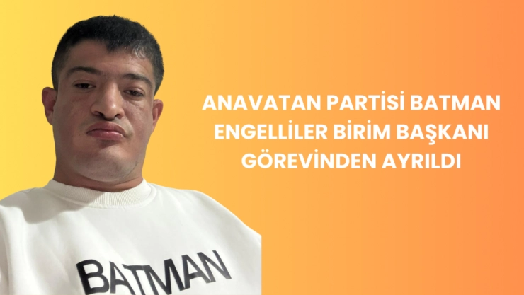 Muhammed Numan Kalkan Anavatan Partisi'nden İstifa Etti