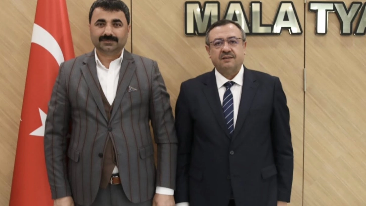 MYK Üyesi Samanlı'dan AK Parti İl Başkanı Ali Bakan'a Hayırlı Olsun Ziyareti