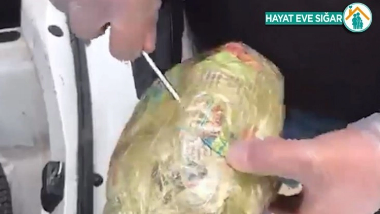 Narkotik köpeği, uyuşturucuyu buldu 2 şüpheli tutuklandı