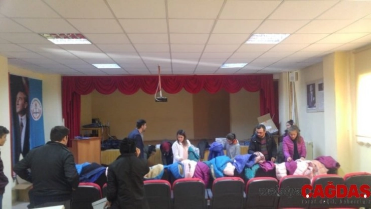 Öğrencilerden madde bağımlılığına karşı etkinlik