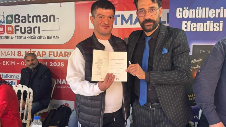 Orhan Doyan'dan Batman'da Anlamlı Hediye