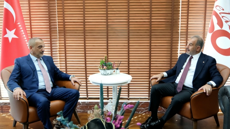 Özsal İnşaat'dan Başkan Alan'a Ziyaret