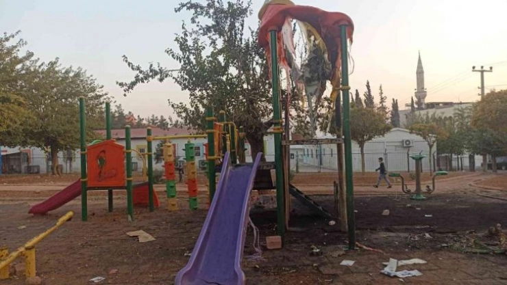 Parktaki oyun gruplarını yakan 2 çocuk yakalandı