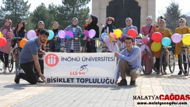 Pedallar, kadınlar için çevrildi