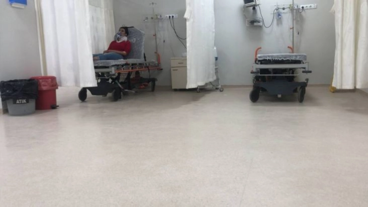 Polisler camı kırıp genç kadını ipten aldı