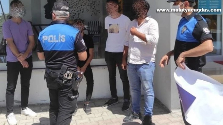 Polisten aşıya destek