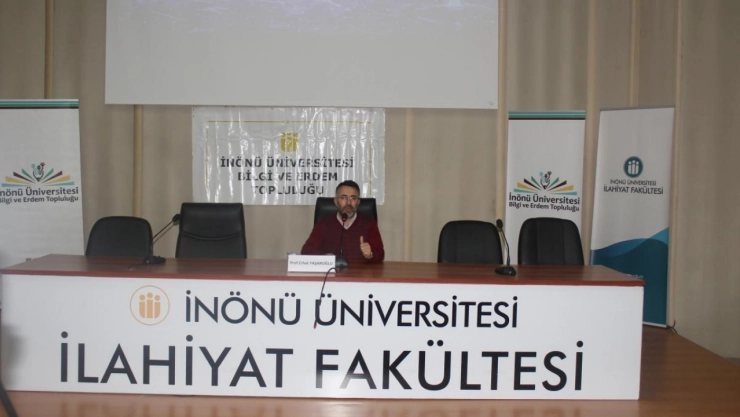 Teknoloji Amaç Değil Araçtır: İnönü Üniversitesi'nde Dijital Adab Konferansı