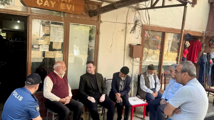 Pütürge Kaymakamı Tunahan Nas'tan Esnaf Ziyareti