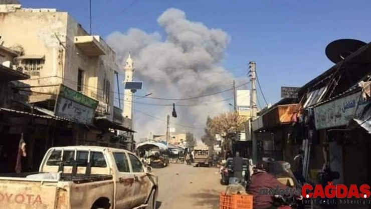 Rejim uçakları Serakib'i vurdu: 7 ölü, 20 yaralı