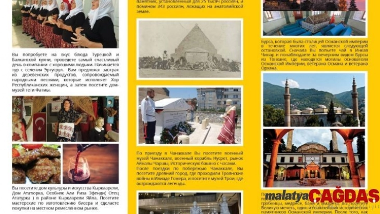 Rus basını Çanakkale turizmini inceliyor