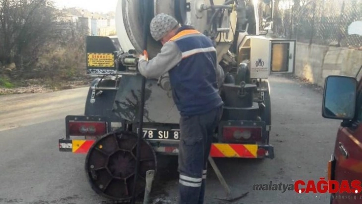 Safranbolu'da belediyesi aralıksız çalışıyor