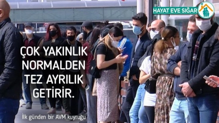 Sağlık Bakanı Koca AVM'lerde oluşan yığılmalar için uyardı