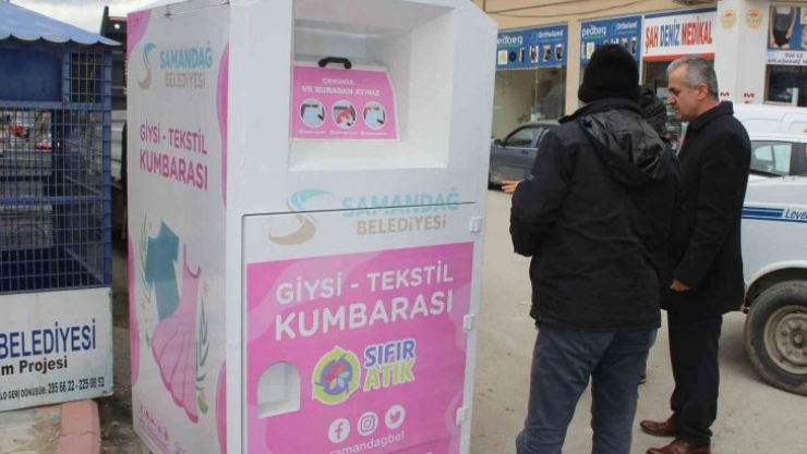 Samandağ Belediyesi, tekstil atıklarını geri dönüşüme kazandırıyor