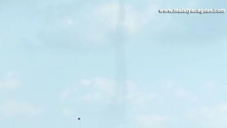 Samandağ'da hortum paniği