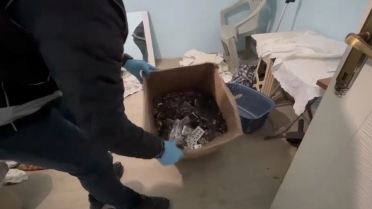 Samsun'da 13 bin 552 uyuşturucu hap ele geçirildi