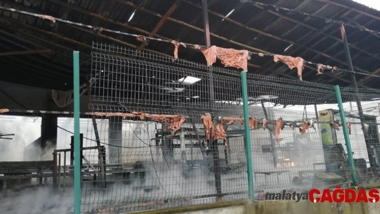 Samsun'da fabrika yangını kontrol altına alındı