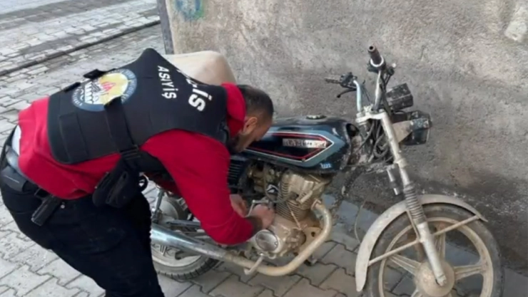 Şanlıurfa'da denetimlerde 42 motosiklet ele geçirildi