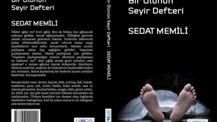 Sedat Memili'nin 'Bir Ölünün Seyir Defteri' isimli yeni kitabı yayınlandı