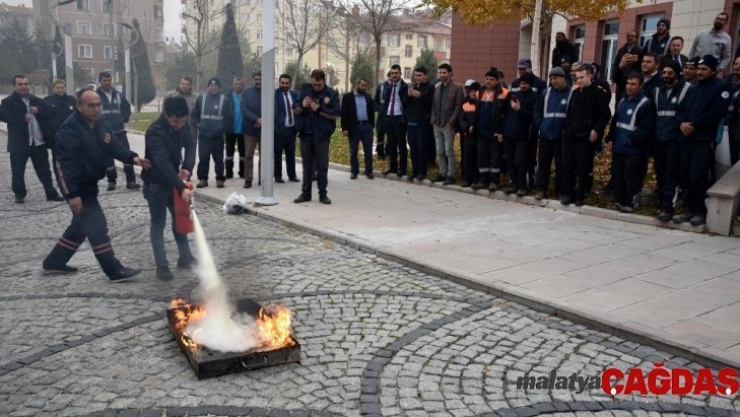 Selçuklu'da doğal afetlere karşı hazırlık eğitimi